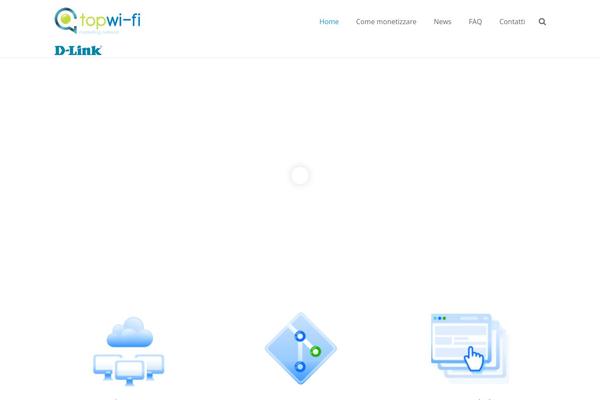 Impreza Child theme site design template sample