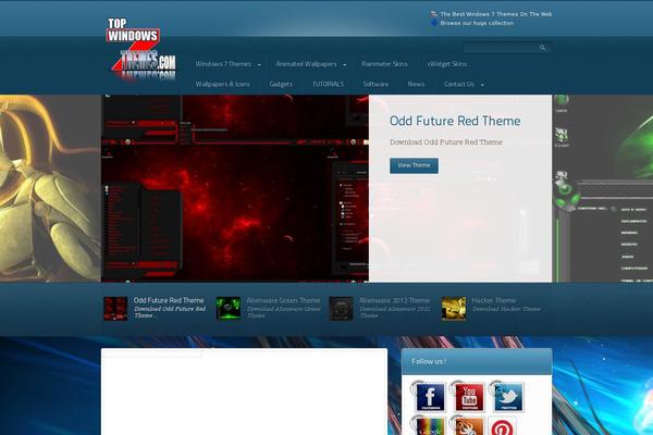 Domestica theme site design template sample