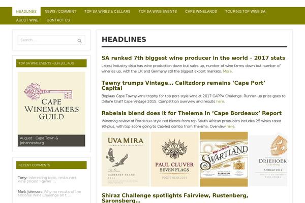 Site using Vertical scroll recent comments plugin