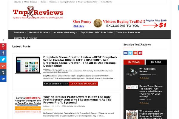 REHub theme site design template sample