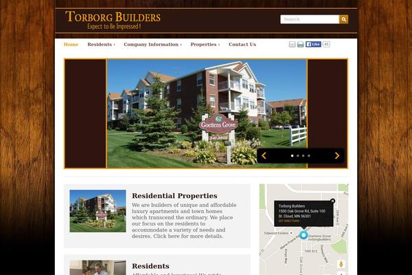 Beacon theme site design template sample