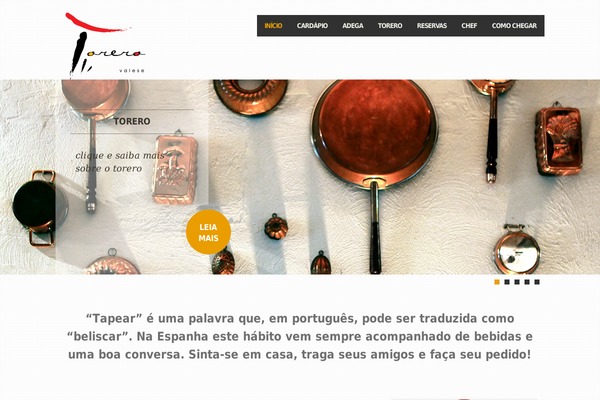Feast theme site design template sample