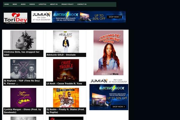 toridey.com site used Zitron
