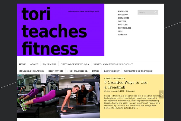 Customizr theme site design template sample