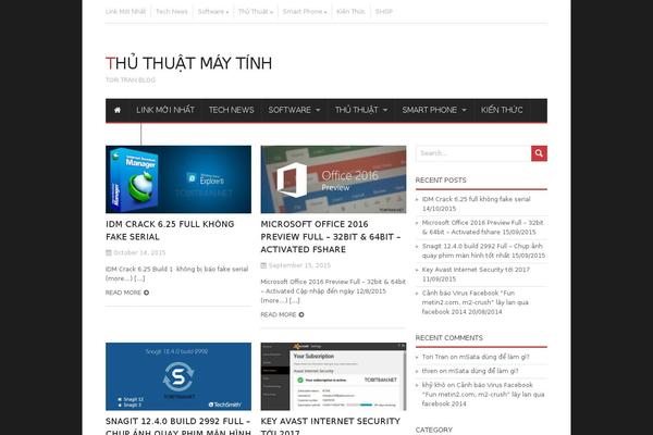 Madidus theme site design template sample