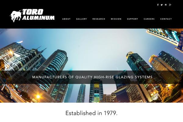 toroaluminum.com site used Toro
