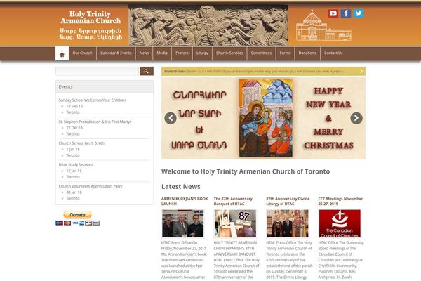 torontoarmenianchurch.com site used Htchurch