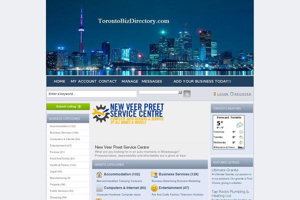 ArileWP theme site design template sample