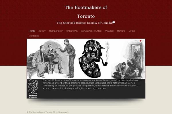 Hospitality theme site design template sample