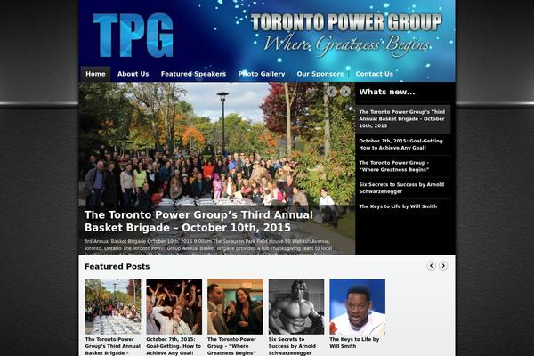 Magazinum theme site design template sample