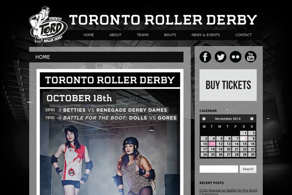 Site using Event Geek plugin