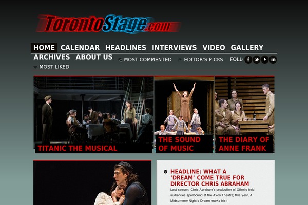 Newssetter theme websites examples