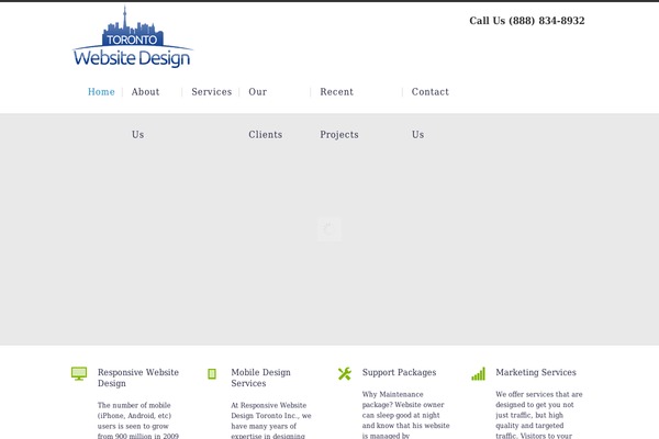 Nevada theme site design template sample
