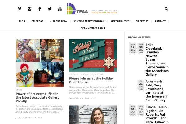 HEAP theme site design template sample