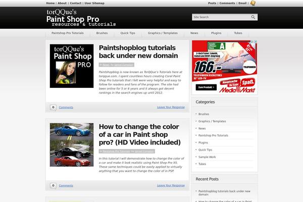Convergence theme site design template sample