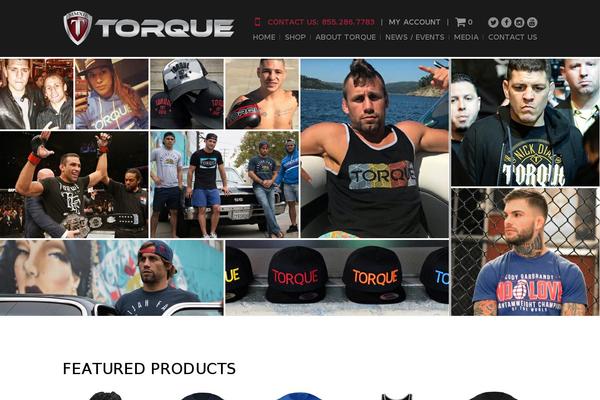 torque theme websites examples