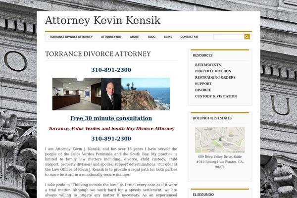 Attorney theme site design template sample