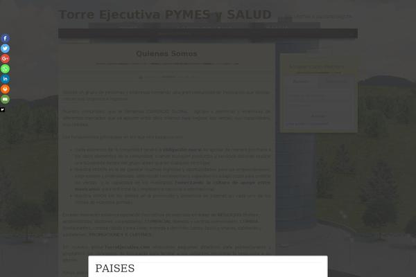 Site using WordPress PopUp plugin