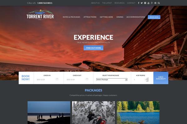torrentriverinn.ca site used Core-theme