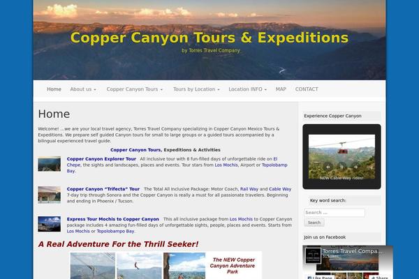 Travel Guide theme site design template sample