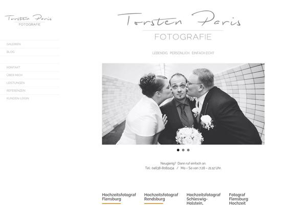TORANJ theme site design template sample