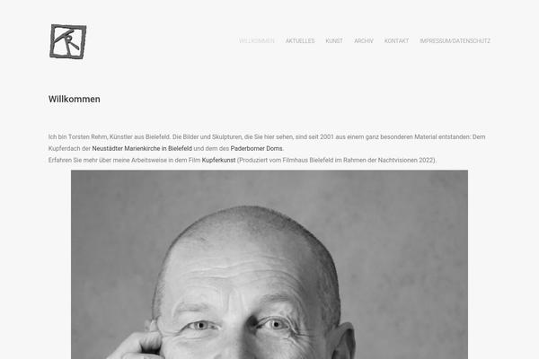Proton theme site design template sample