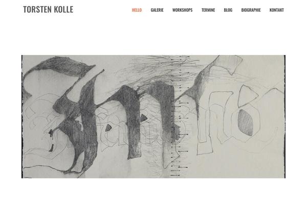 Brooklyn Child theme site design template sample