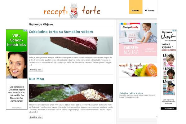 Delicious Magazine theme site design template sample