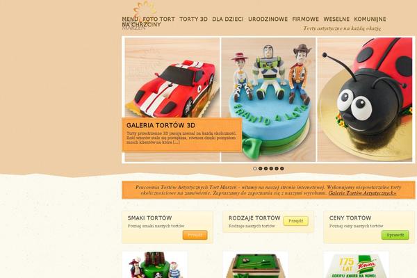 Tisa theme site design template sample