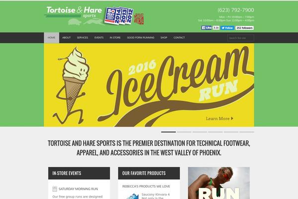 tortoiseandharesports.com site used Fitness-wp-package