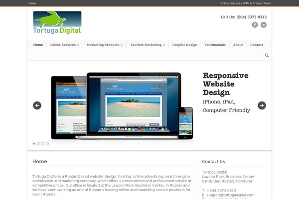 tortugadigital.com site used Modernize_v2-10