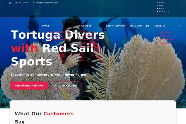 TravelTour theme site design template sample