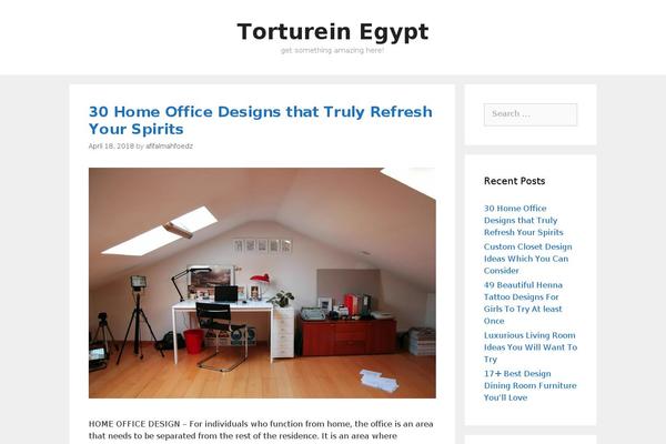 Olsen Light theme site design template sample