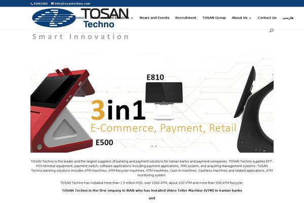 tosantechno.com site used Websima