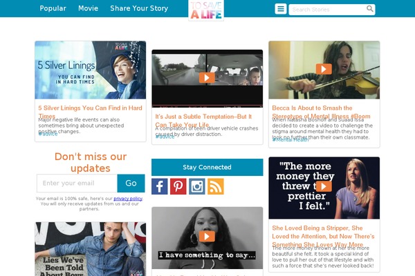 Site using Advanced Post Pagination plugin