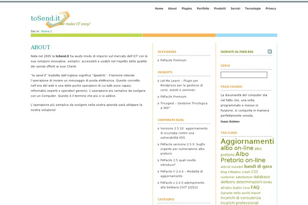 Site using EUCookieLaw plugin