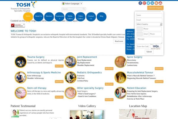 Site using Anvita_contact_form plugin