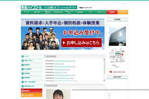 Toshin11 theme site design template sample