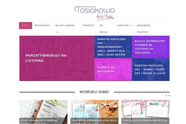 CheerUp theme site design template sample