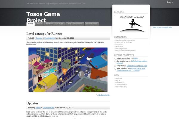 Fusion theme site design template sample