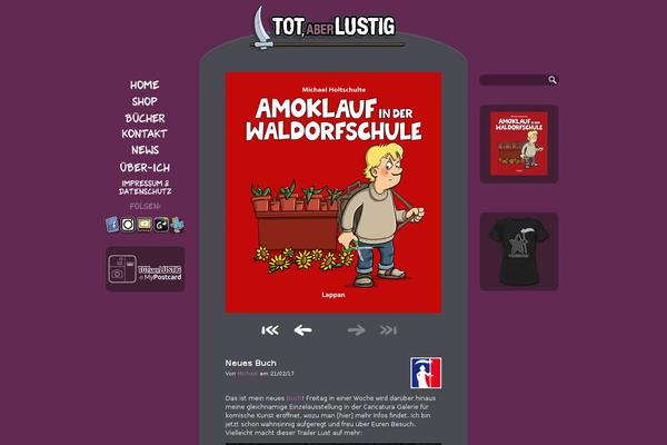 ComicPress theme site design template sample