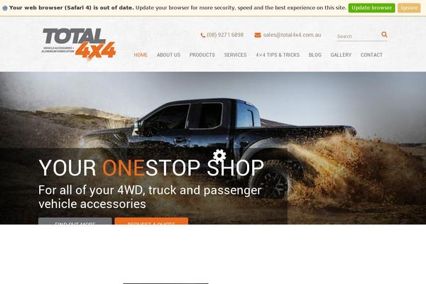 Titan theme site design template sample