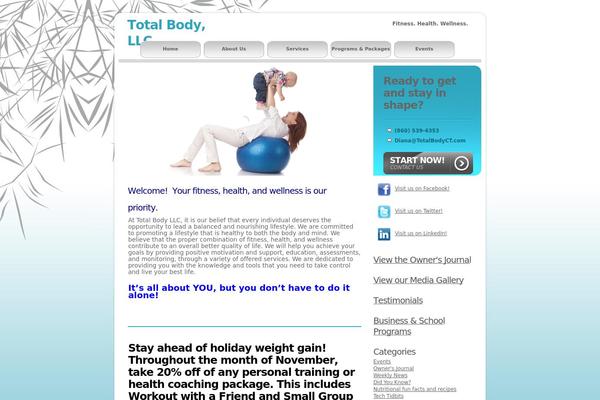 Starkers theme site design template sample