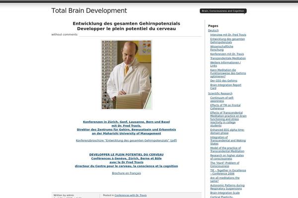 totalbrain.ch site used Journalist