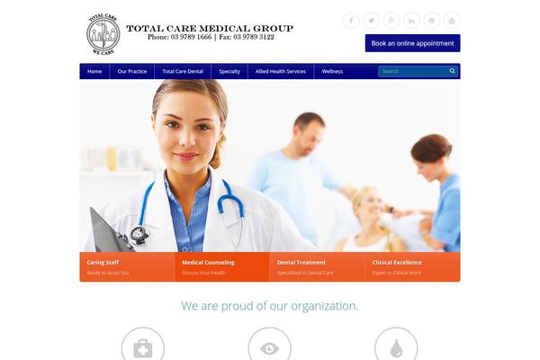 Healthpress Theme theme site design template sample