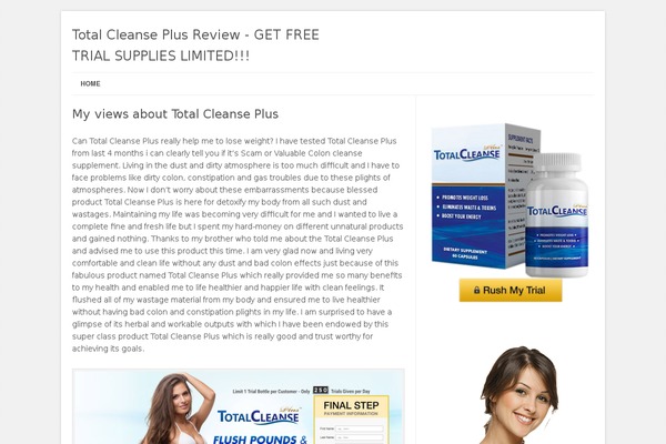 Leaf theme site design template sample