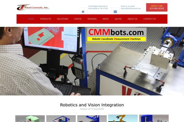 Site using WP Testimonials with rotator widget plugin