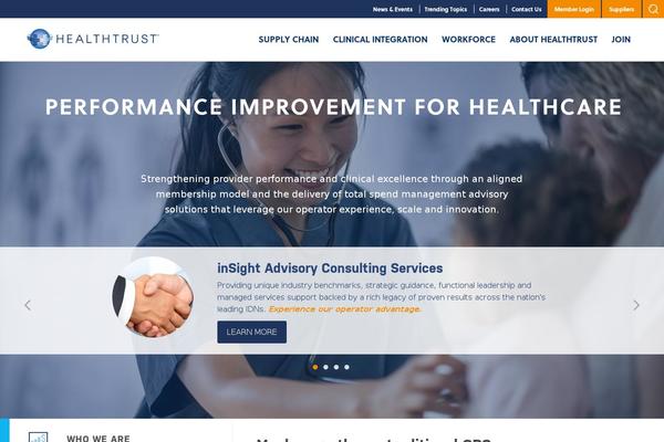 Site using WordPress Team Manager plugin