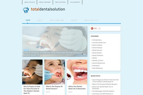 Gridbox theme site design template sample