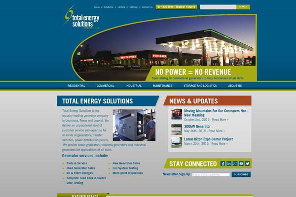totalenergysolutions.com site used Tes